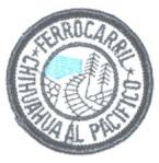 FERROCARRIL CHIHUAHUA al PACIFICO RAILROAD PATCH (MEXICO)